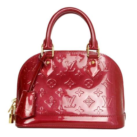 louis vuitton red vernis bag|louis vuitton monogram vernis bag.